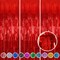 3-Pack Red Foil Fringe Curtains 3.2x8.2ft Party Backdrop Decorations